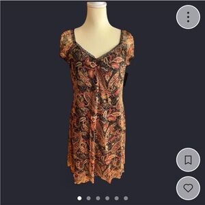 Xhilaration Vtg Paisley Mini Size XL NWT